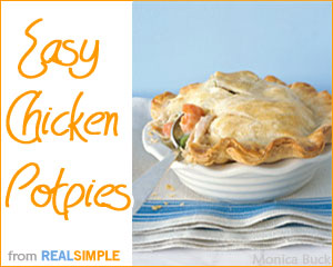 Easy Chicken Potpie by Real Simple {photo by: Monica Buck}