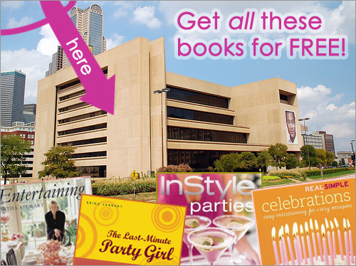 How To Get Entertaining/Party Books for Free