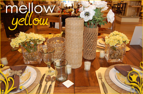 Mellow Yellow Tablescape