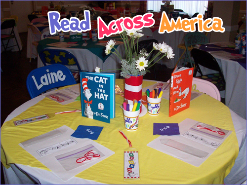 Dr. Seuss Literacy Party and Read Across America Day
