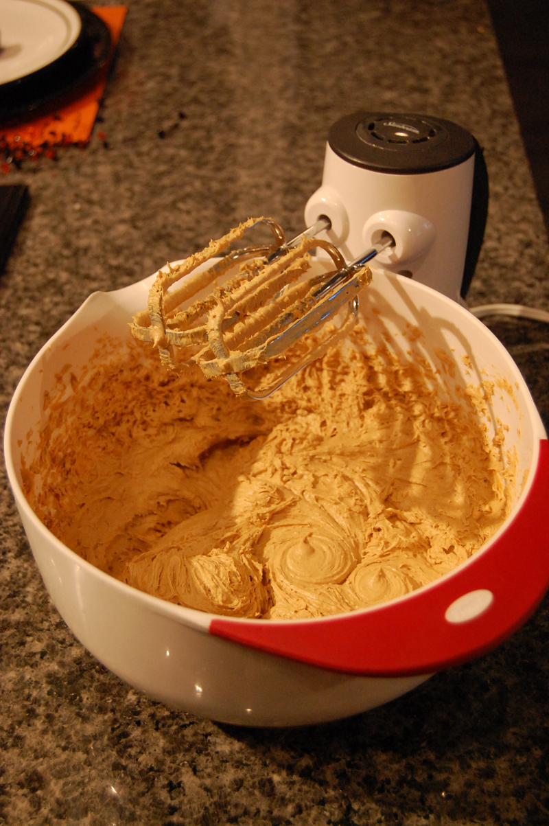 Blend on medium speed for 2 minutes or until ingredients are well mixed. Batter will be thick.