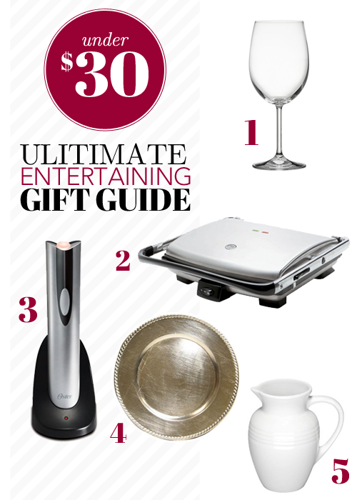 Ultimate Entertaining Gift Guide: Fab Finds Under $30