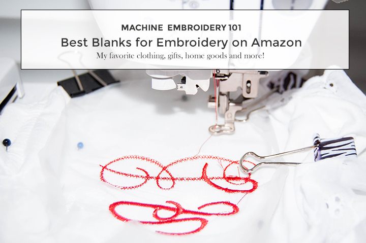 Best Embroidery Blanks of Amazon
