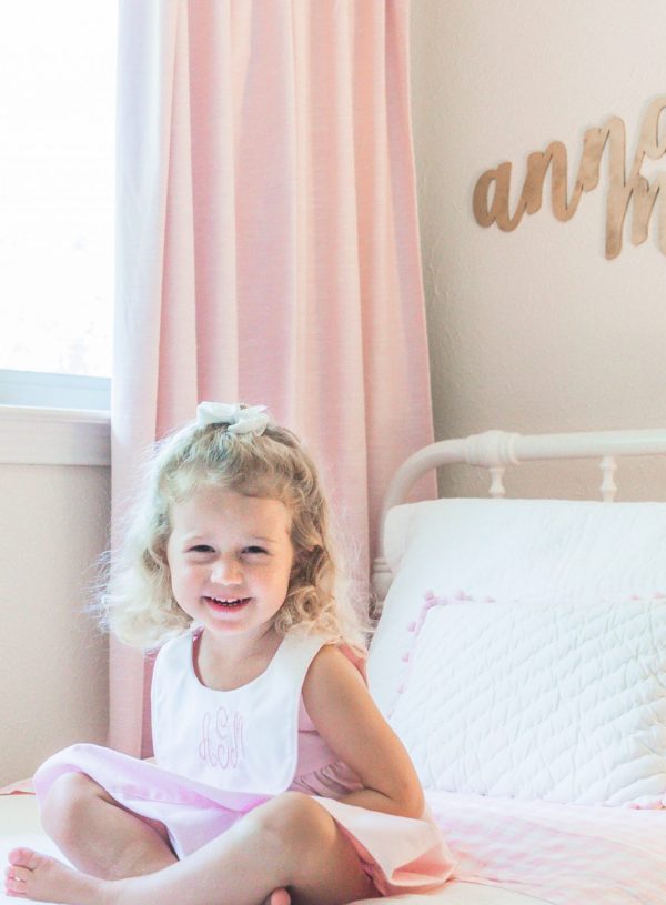 Annabelle’s Big Girl Room: A Pink & Blue Nursery Update