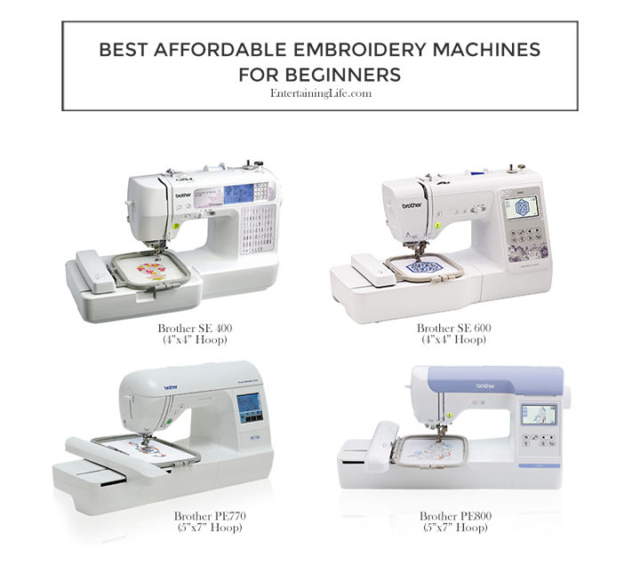 Best Affordable Embroidery Machines for Beginners 