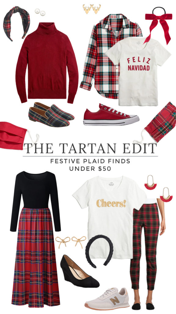 Tartan Plaid Fashion Finds for Christmas 2020